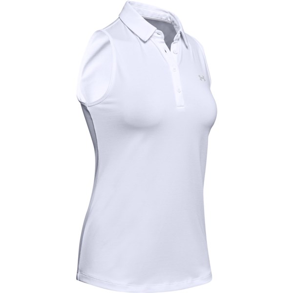 Under Armour Ladies Zinger Sleeveless Polo Shirt - Golfonline