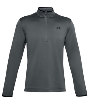 under armour half zip fleece mens