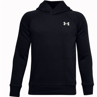 Men's Cotton Fleece Hooded Sweatshirt - All In Motion™ Black Onyx