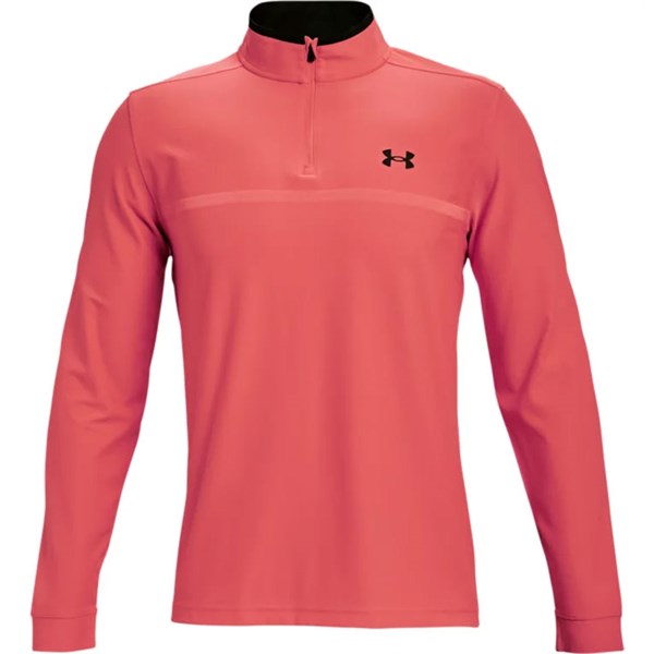 Under Armour Mens Tech 2.0 Half Zip Top Red Sports Gym Breathable Lightweight