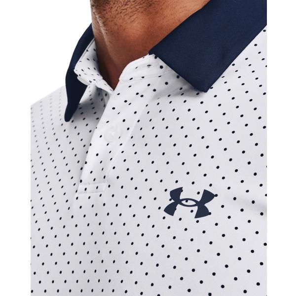 under armour performance printed golf polo shirt