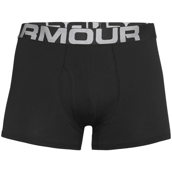 Under Armour Mens Charged Cotton 3 Inch Boxerjock Shorts (3 Pack)