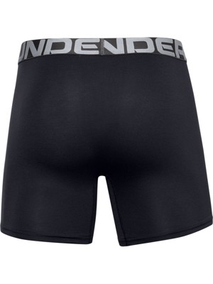 Under Armour Mens Charged Cotton 15 cm Boxerjock Shorts (3 Pack)