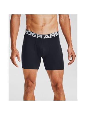 Under Armour Mens Charged Cotton 15 cm Boxerjock Shorts (3 Pack)