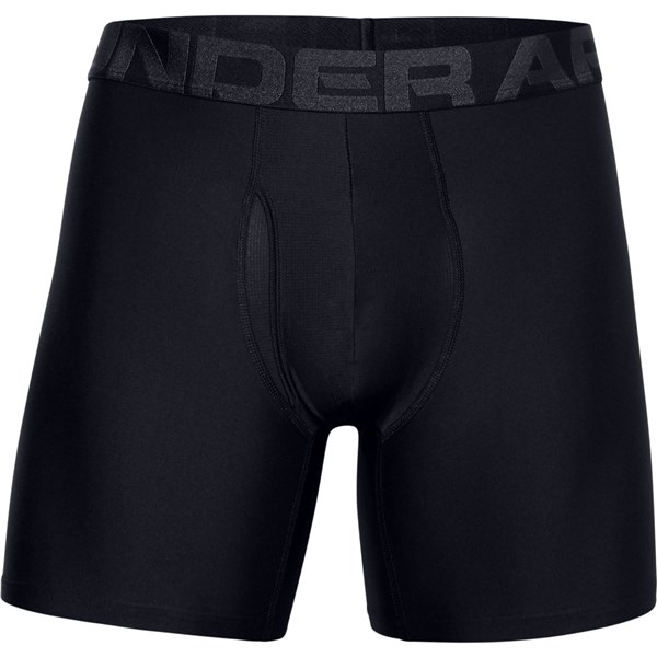 Under Armour Mens Tech 6 Inch Boxer Shorts (2 Pack)