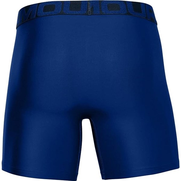 Under Armour Mens Tech 6 Inch Boxer Shorts (2 Pack) - Golfonline
