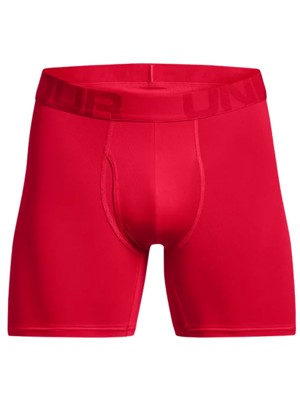 Under Armour Mens Tech Mesh 6 Inch Boxer Jock (2 Pack)