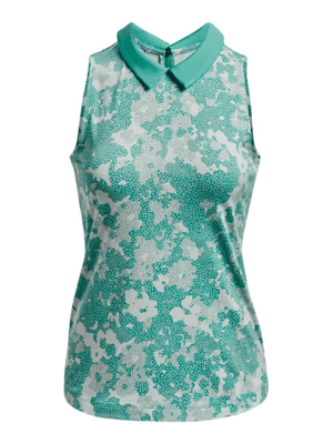 Under Armour Ladies Zinger Rise Sleeveless Polo Shirt