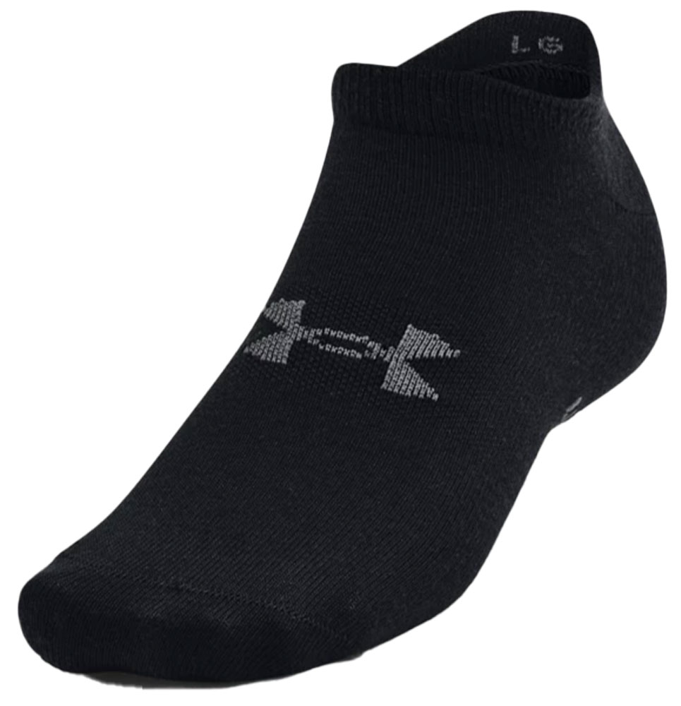 Under Armour Ladies Essential No Show Socks (6 Pairs) 2023