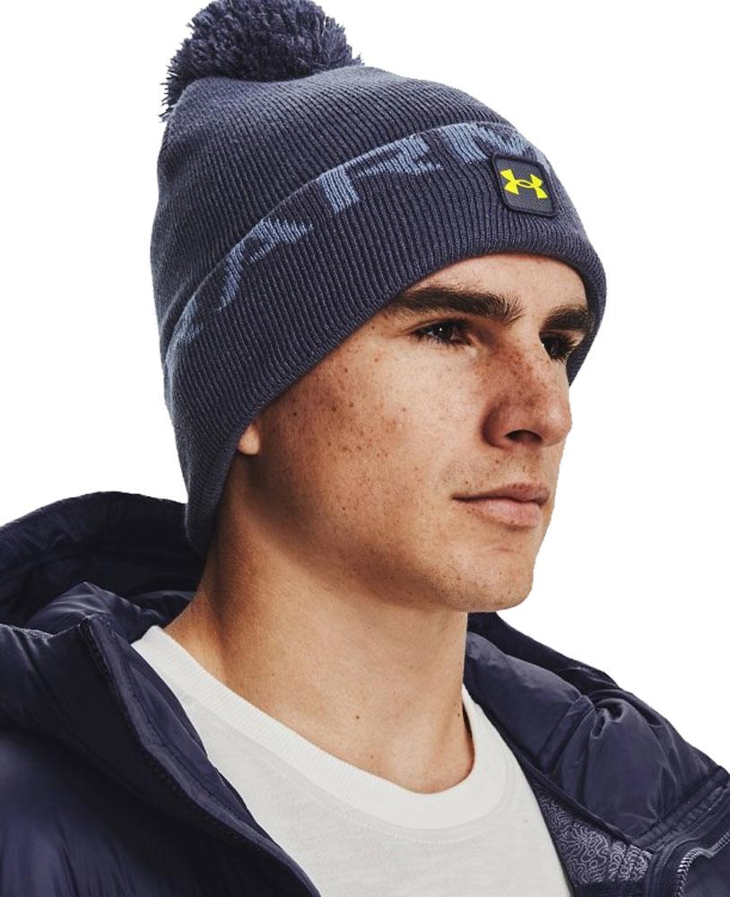 Under Armour Mens Halftime Fleece Pom Beanie