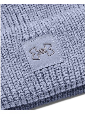 Under Armour Ladies ColdGear Infrared Half Time Ribbed Pom Beanie