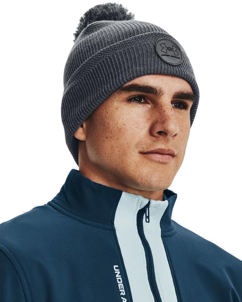 Under Armour Mens ColdGear Infrared Driver Pom Beanie