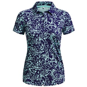 Under Amour Ladies Playoff Printed Short Sleeve Polo Shirt