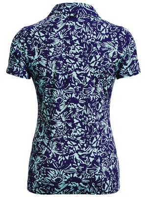Under Armour Ladies Playoff Printed Short Sleeve Polo Shirt