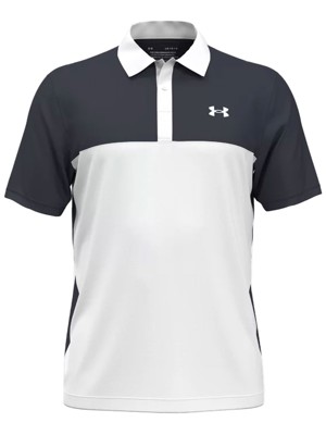 Under Armour Mens Perf 3.0 Colour Block Polo Shirt