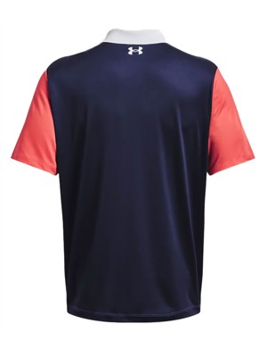 Under Armour Mens Perf 3.0 Colour Block Polo Shirt