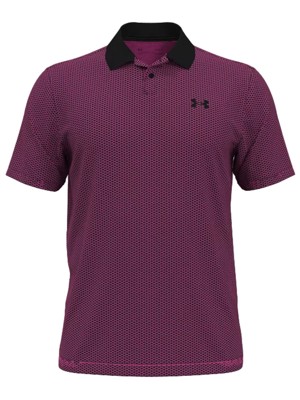 Under Armour Mens Performance 3.0 Printed Polo Shirt