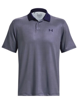 Under Armour Mens Performance 3.0 Printed Polo Shirt