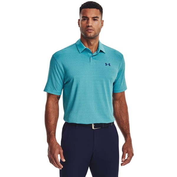 Under Armour Mens T2G Printed Polo Shirt - Golfonline