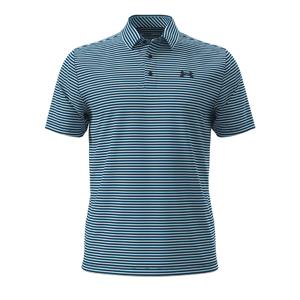 Under Armour Mens Playoff 3.0 Horizontal Stripe Polo Shirt