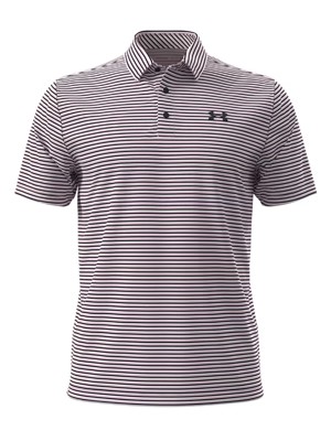 Under Armour Mens Playoff 3.0 Horizontal Stripe Polo Shirt