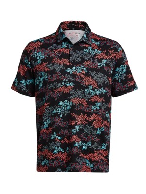 Under Armour Mens Playoff 3.0 Azalea Camo Polo Shirt