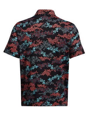Under Armour Mens Playoff 3.0 Azalea Camo Polo Shirt