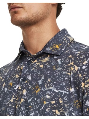 Under Armour Mens Playoff 3.0 Allover Floral Printed Polo Shirt