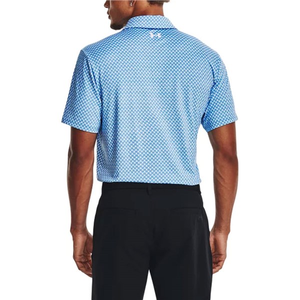 Under Armour Mens Playoff 3.0 Allover Printed Polo Shirt - Golfonline