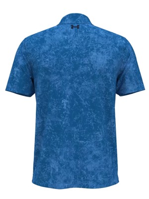 Under Armour Mens Playoff 3.0 Mineral Wash Printed Polo Shirt