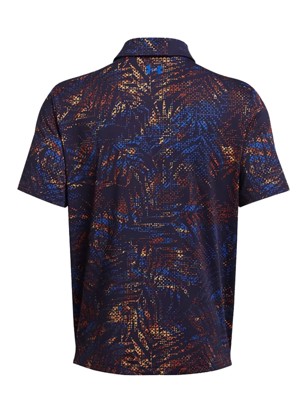 Under Armour Mens Playoff 3.0 Fuse Palm Multi Printed Polo Shirt