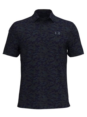 Under Armour Mens Playoff 3.0 Woodland Ultra Tonal Printed Polo Shirt