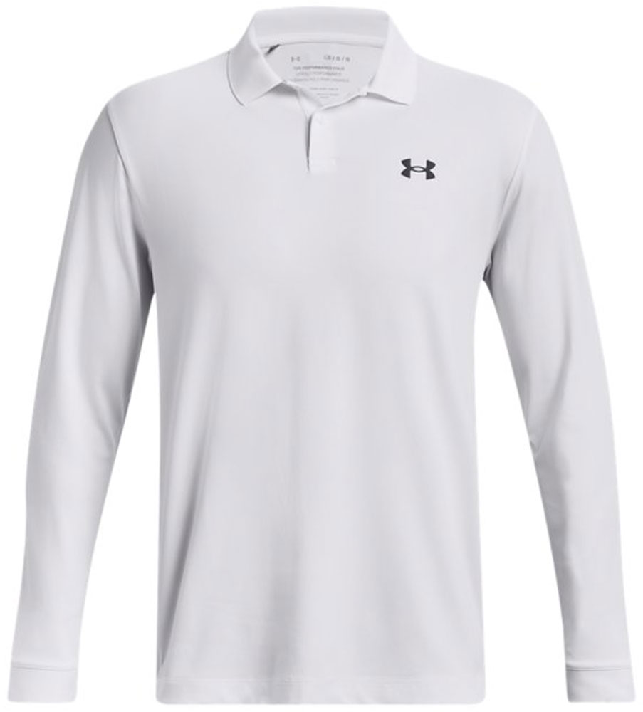 Under armour shop men's white polo