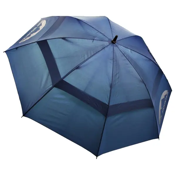 Sun Mountain 62 Inch Dual Canopy Windproof Umbrella - Navy,