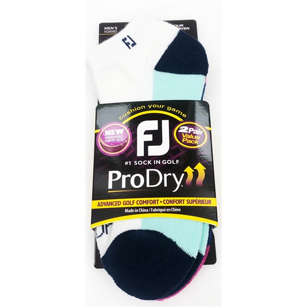 FootJoy ProDry Sport Fashion Socks (2 Pairs)