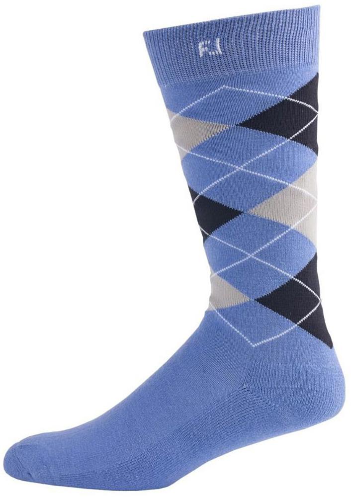 FootJoy Mens ProDry Fashion Argyle Crew Socks