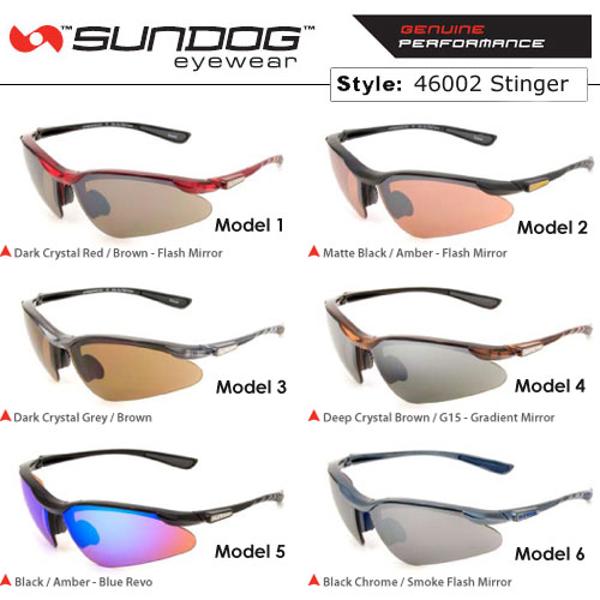Sundog eyewear Golf Core Collection Sunglasses 46002 Stinger
