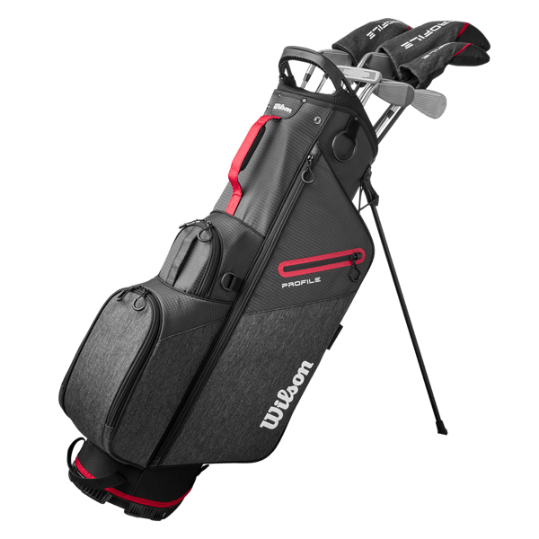 Wilson Profile Mens Complete Package Set (Steel/Graphite) - 1 Inch Long