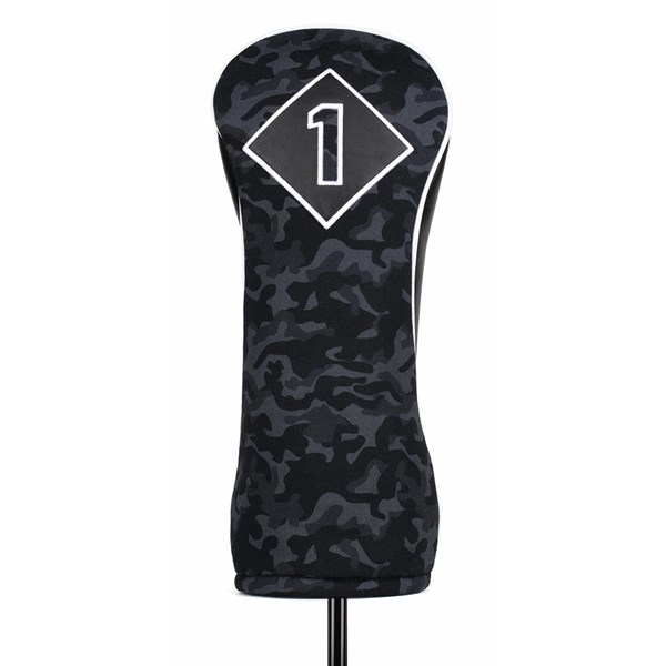 Titleist Leather Black Camo Headcovers - Limited Collection
