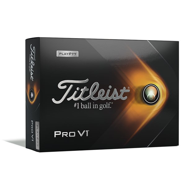 Titleist Pro V1 Special Numbers Golf Balls (12 Balls) - Golfonline