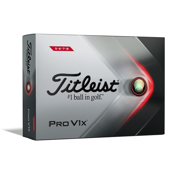 Titleist Pro V1x High Number Golf Balls (12 Balls)