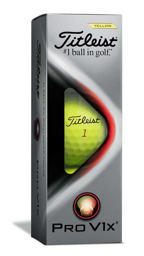 Titleist Pro V1x Yellow Golf Balls (12 Balls) - Prior Gen - Golfonline