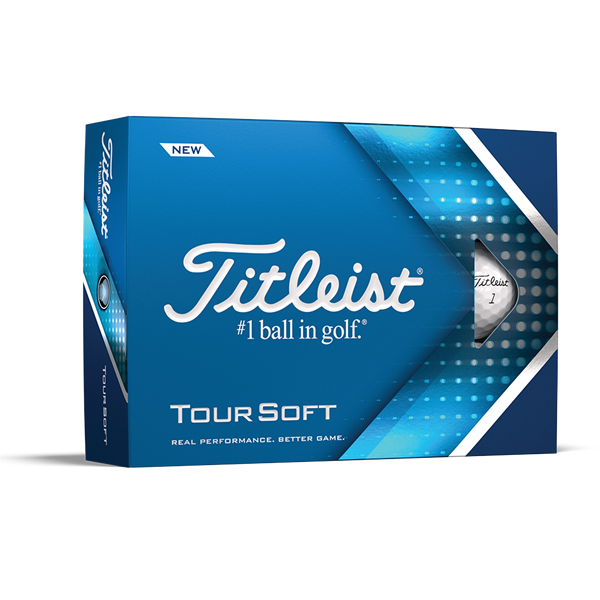 Titleist Tour Soft White Golf Balls (12 Balls) - Prior Gen