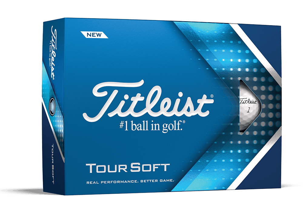 Titleist Tour Soft White Golf Balls (12 Balls) Prior Gen