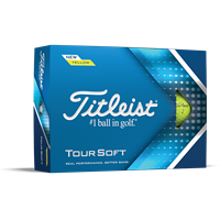 Titleist Tour Soft Yellow Golf Balls