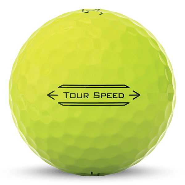 Titleist Tour Speed Yellow Golf Balls (12 Balls)
