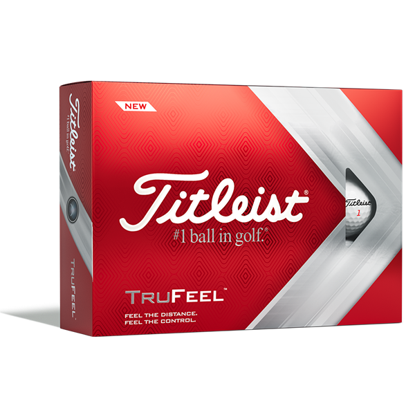 Titleist TruFeel White Golf Balls (12 Balls) - Prior Gen