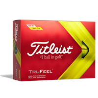 Titleist TruFeel Yellow Golf Balls - Prior Gen