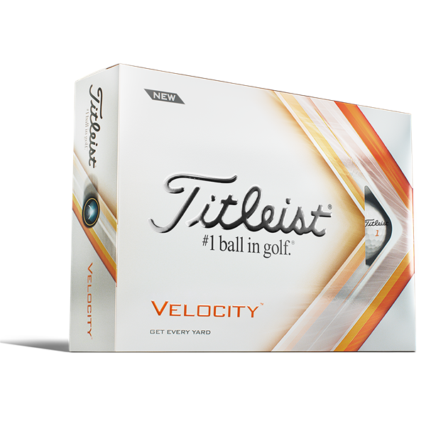 Titleist Velocity White Golf Balls (12 Balls) - Prior Gen