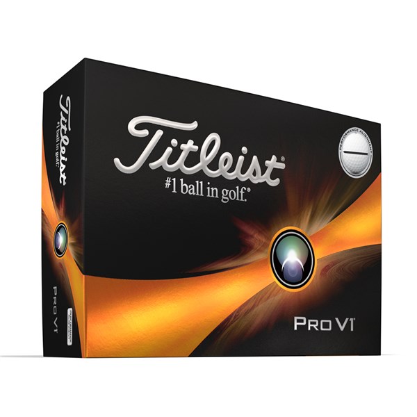 Titleist Pro V1 Performance Alignment Golf Balls (12 Balls)